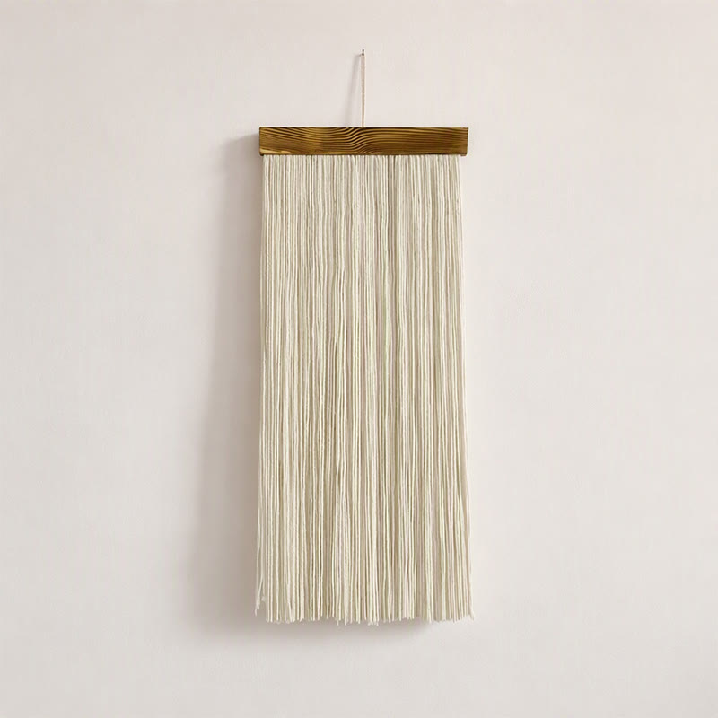 Rubbyoo Bohemian Tassel Decorariton  - Versatile Wall Hhanging | Scandinavian Art Craft  - White - image 7