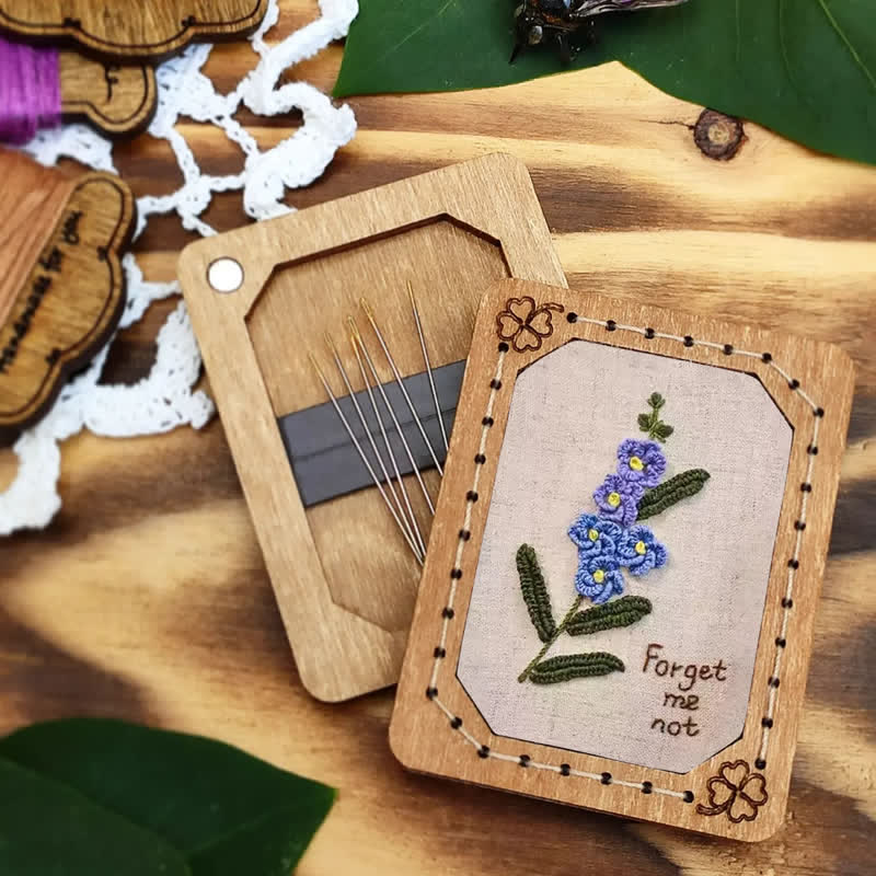 Rubbyoo Embroidery Kit- Forget Me Not Craft Kit - image 8