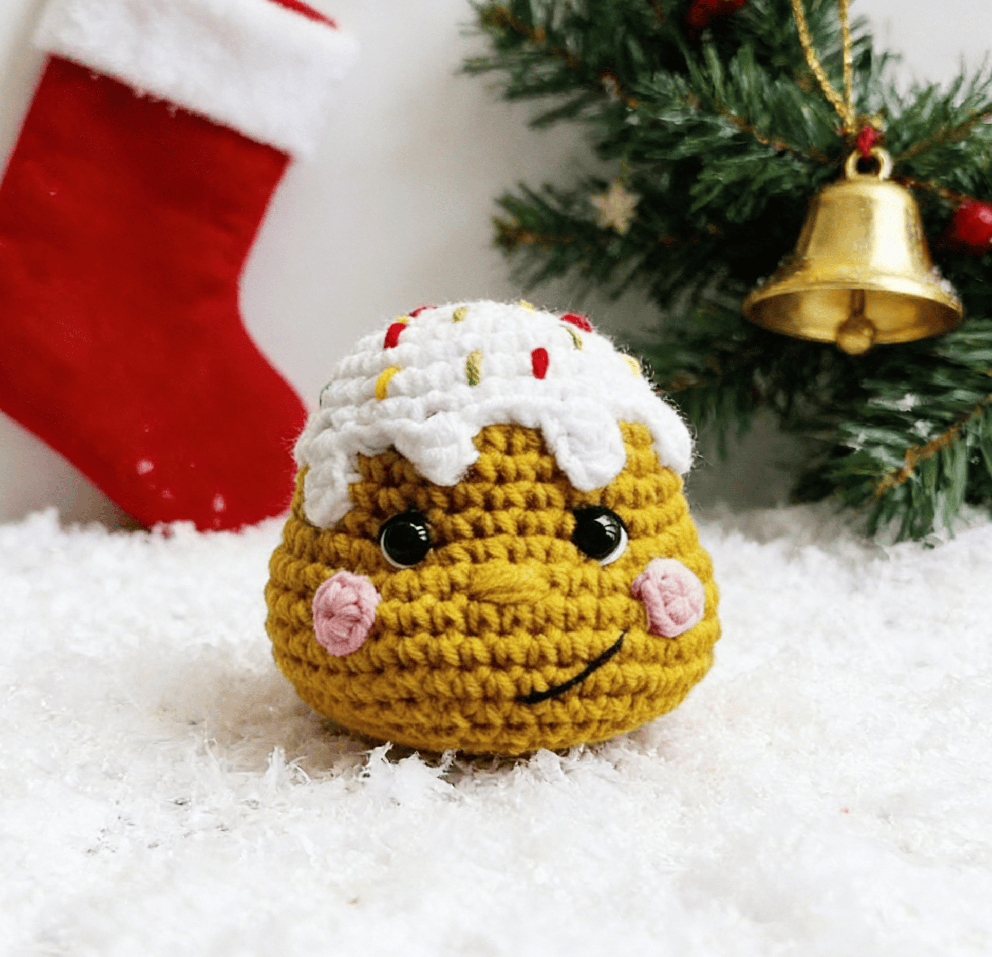 Diy Handmade Christmas Crochet Kit - Unique Christmas Ornaments | Perfect Holiday Gift Idea - Gingerbread man - image 4