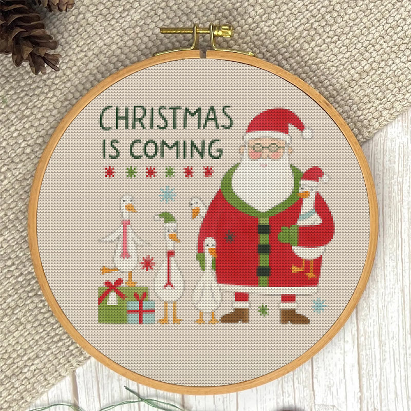  Cross Stitch Kit - Christmas Advent  | Diy Christmas Handicraft | Festival Stitch Artwork - image 6