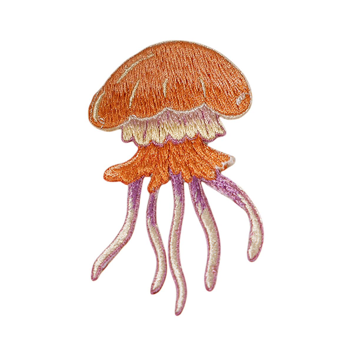 Rubbyoo Jellyfish Embroidered Patch - Sea Creatures Iron-on Applique | Diy Patch For Clothing - Jellyfish B - image 5