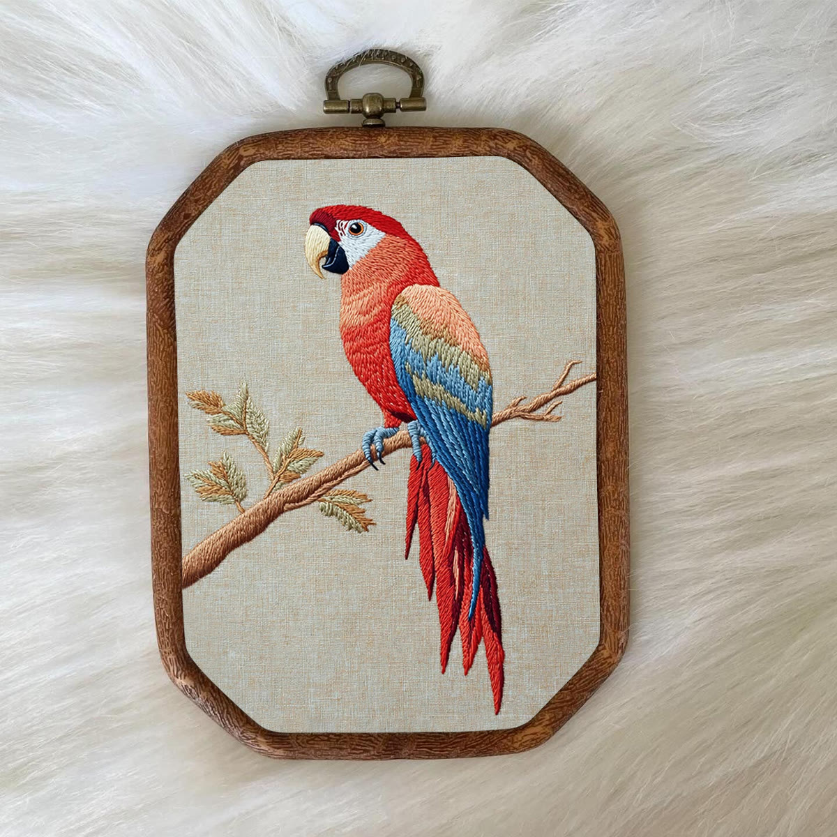 Rubbyoo Embroidery Kit- Red Macaw  2 - image 8