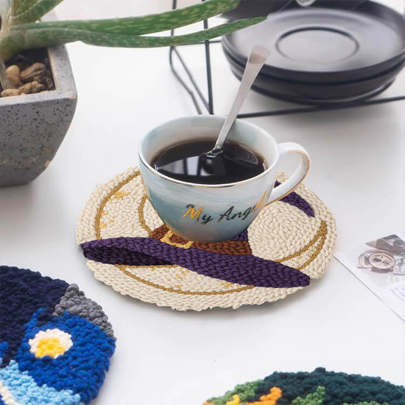 Witch Hat Punch Needle Kit - Halloween Handmade Craft | Unique Decorative Art  - image 11