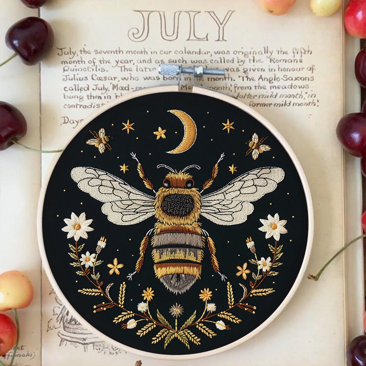 Rubbyoo Embroidery Kit- Magical Bee - image 3