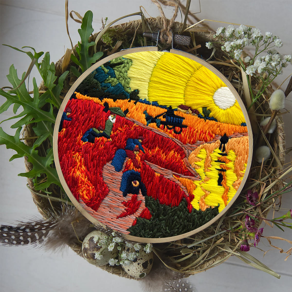 Rubbyoo Embroidery Kit - Van Gogh Art Painting - image 9