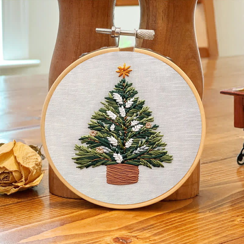 Rubbyoo Embroidery Kit - Christmas Tree Ornament - image 8