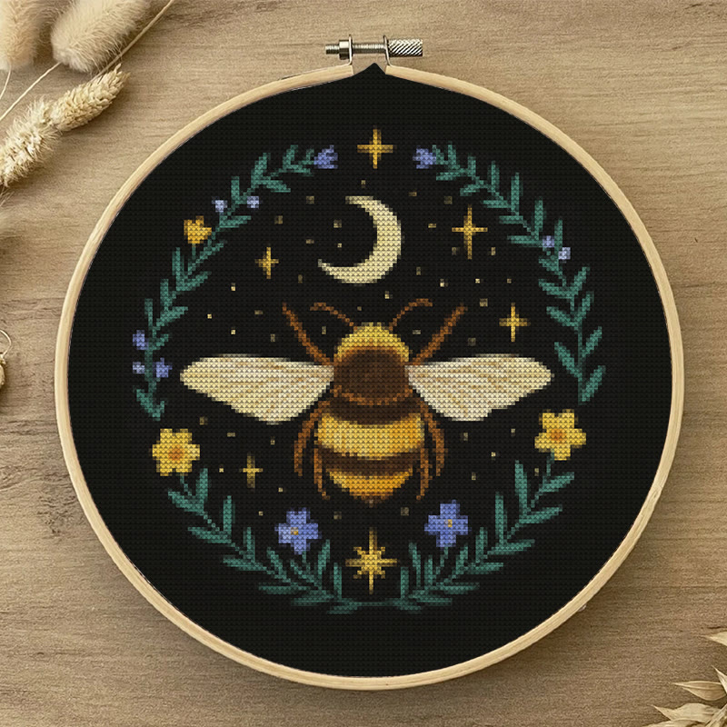  Cross Stitch Kit - Bumblebee | Insects Handmade Needlework | Perfect For Home Decor - image 4