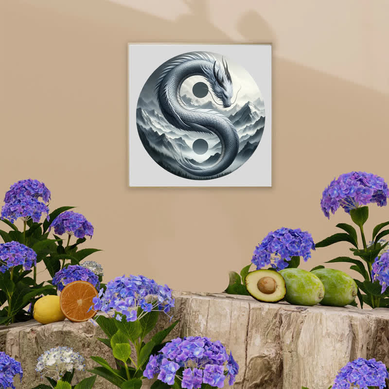 Rubbyoo Wind and Mountain Serpent Yin and Yang -1 Wooden Jigsaw Puzzle