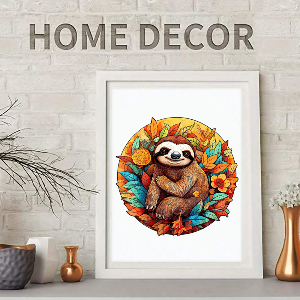 Sloth - Wooden Jigsaw Puzzle