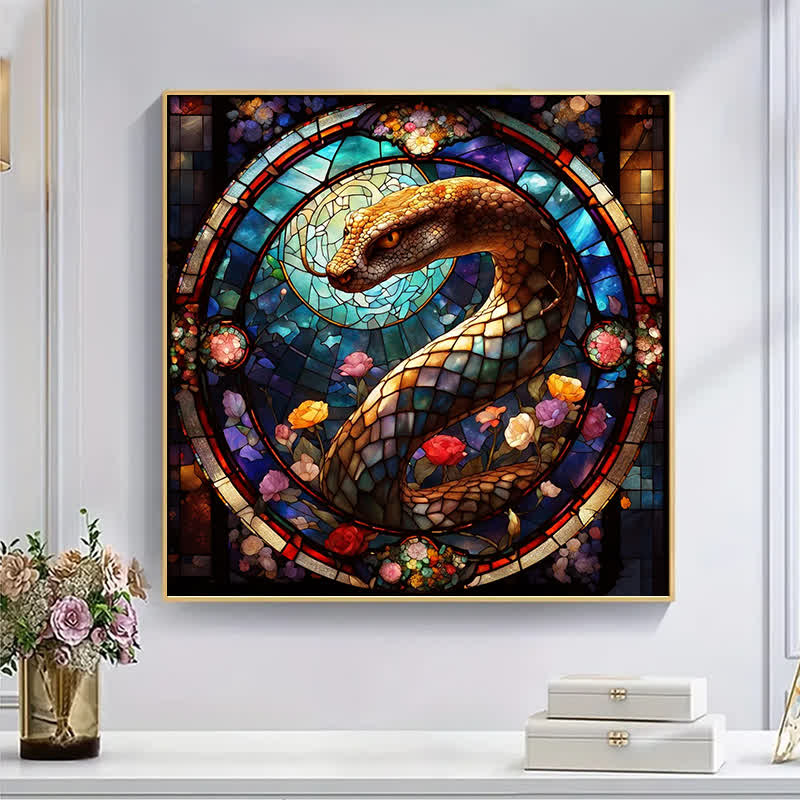 Garden Snake - Wooden Jigsaw Puzzle