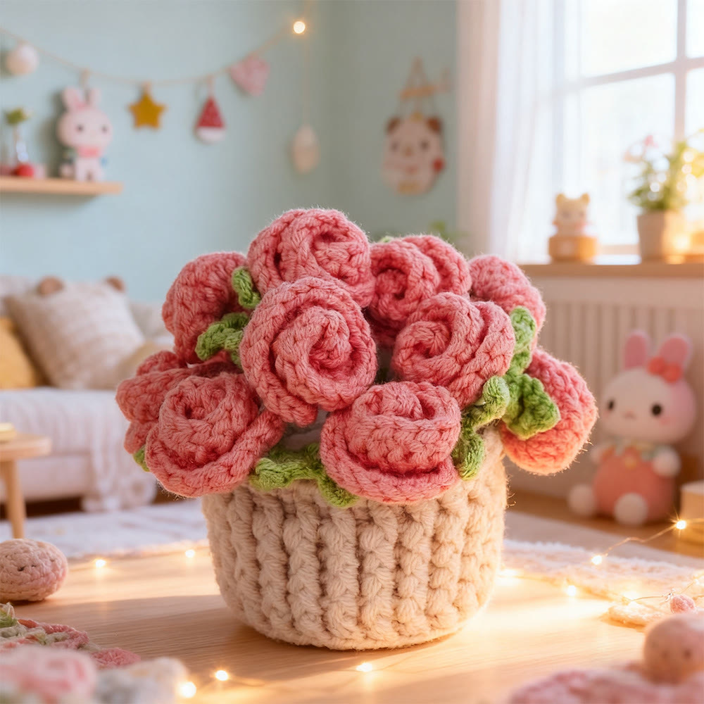 Diy Handmade Various Floral Coasters Crochet Kit - Beginner Handmade Craft | Diy Home Decoration  - image 6