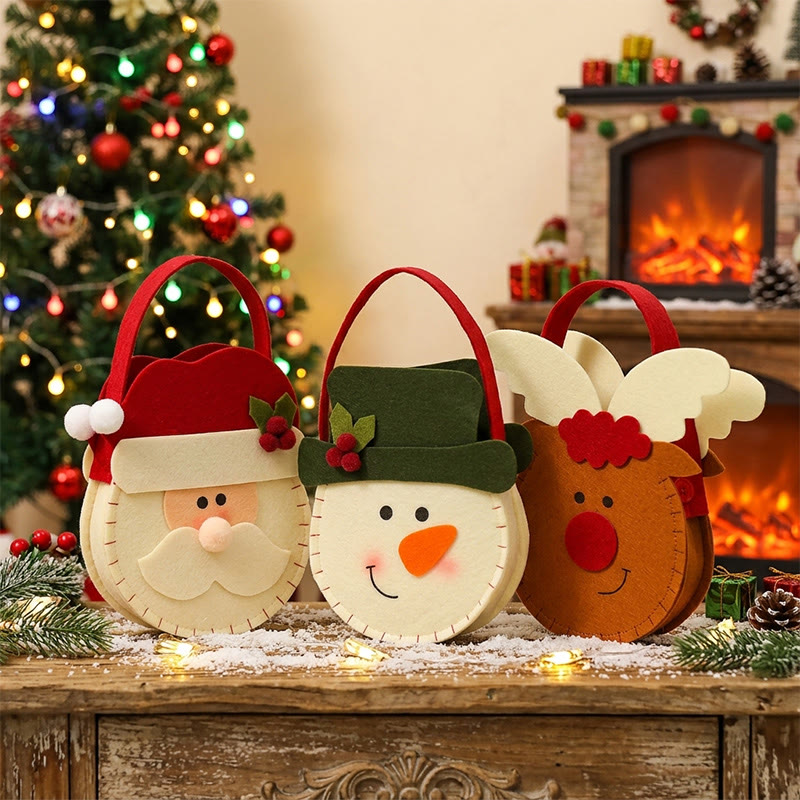 Rubbyoo Christmas Eve Handbag - Xmas Apple & Candy Bag | Perfect Holiday Gift Craft - image 3