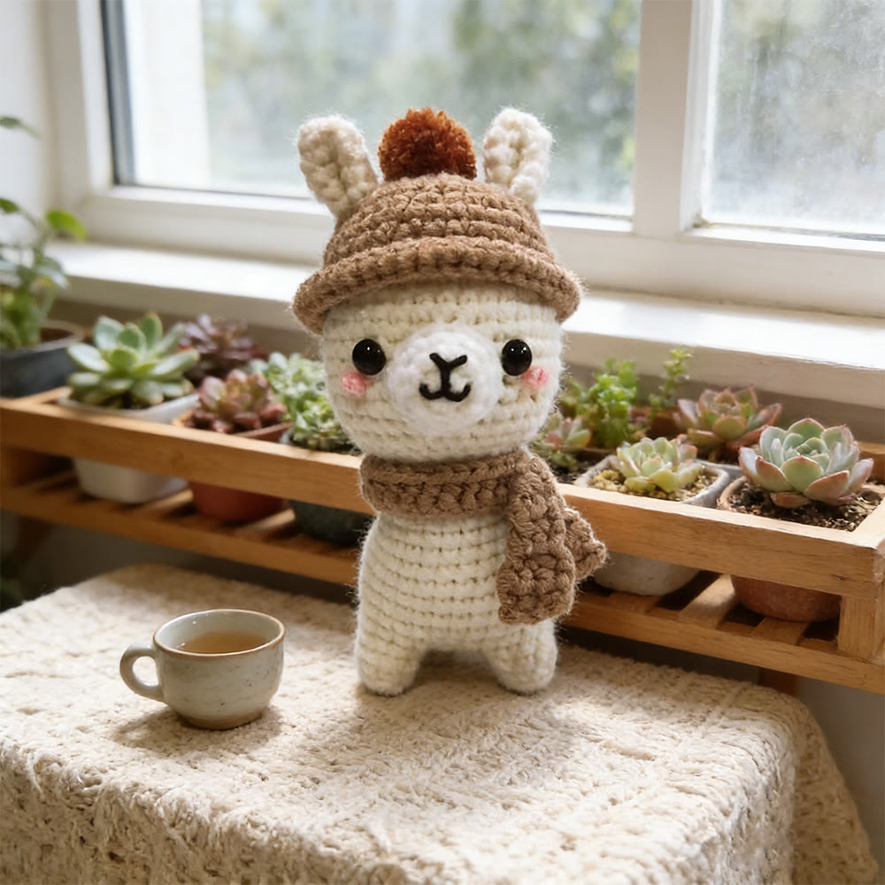 Diy Handmade Lama Crochet Kit - Soft Animal Doll | Nice Birthday Gift - image 3