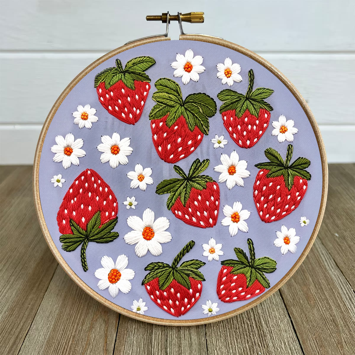 Rubbyoo Embroidery Kit- Sweet Strawberries - image 4