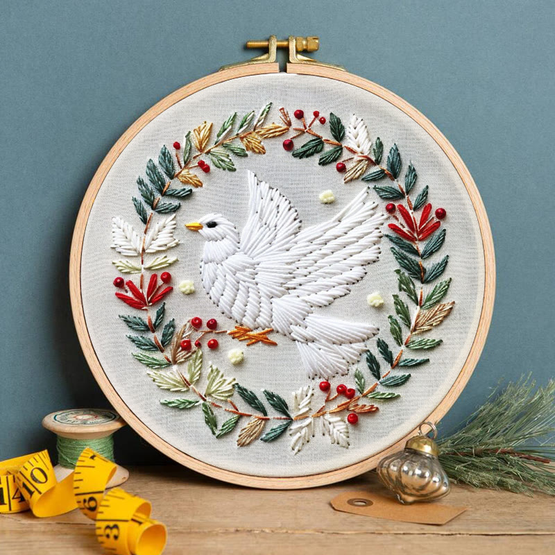 Rubbyoo Embroidery Kit- Dove Of Peace - image 2