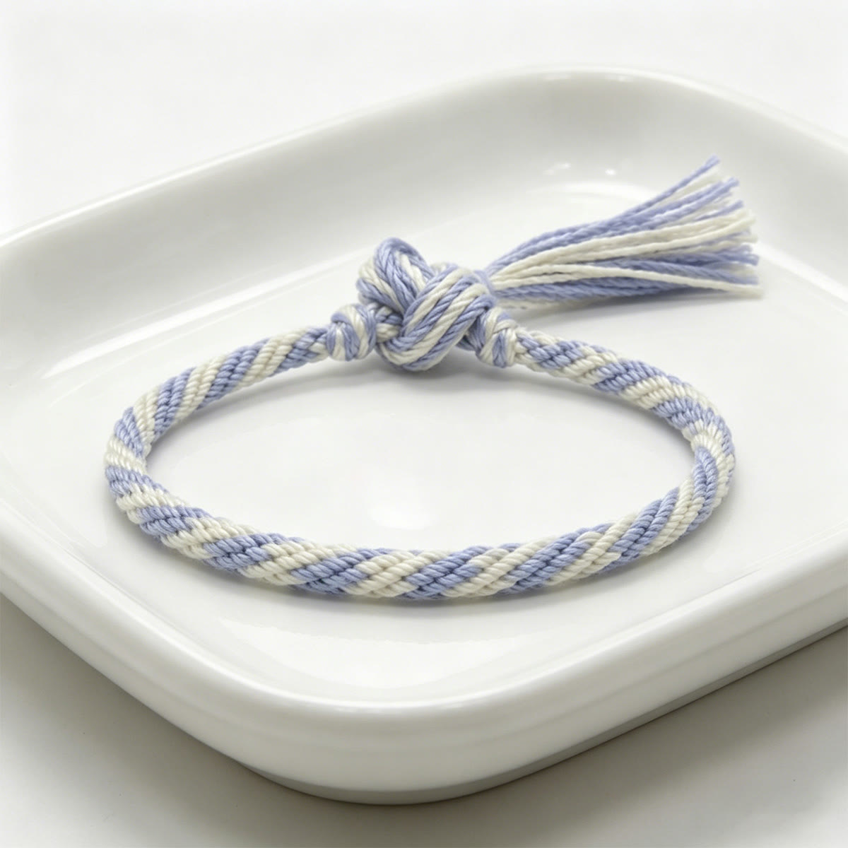 Rubbyoo Kumihimo Bracelet Kit - Dainty Sky Blue | Nice Gift Ideas | Easy Craft For Starters - image 4