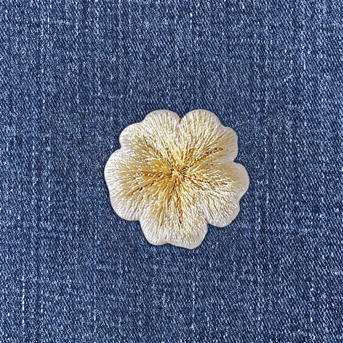 Rubbyoo Cherry Blossoms Embroidered Patch - Iron On Floral Patches | Suitable For Jeans Decor  - image 5