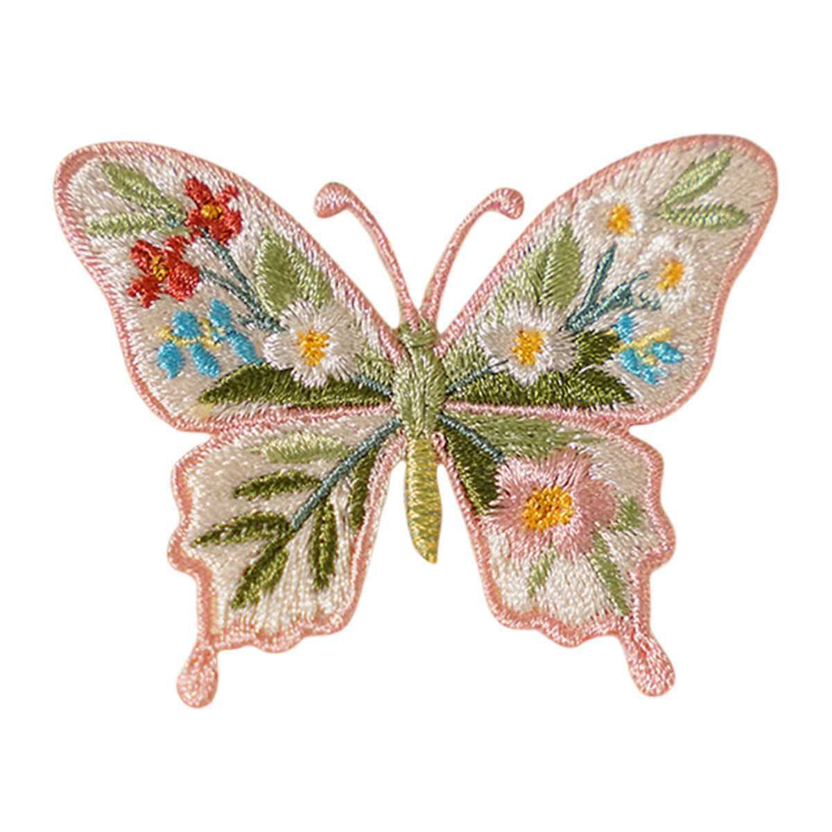 Rubbyoo Butterfly Embroidered Patch - Special Iron-on Patch For Nature Lovers | Unique Insect Repair Applique - Butterfly D - image 9