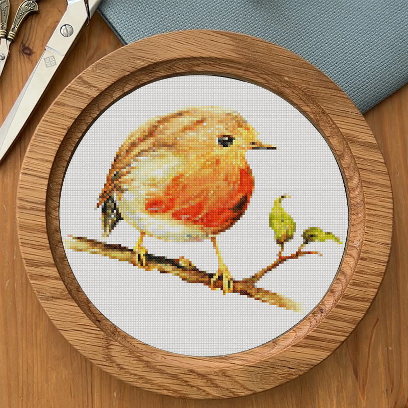  Cross Stitch Kit - Cute Hummingbird | Gifts For Animal Lovers |  Handmade Home Decor - image 3