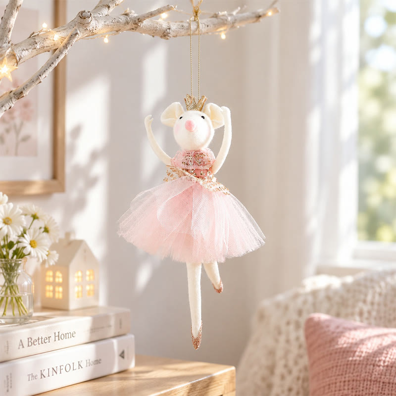 Rubbyoo Adorable Ballet Mouse - Cute Accent For Nursery Room | Thoughtful Gift For Kids - A - image 2