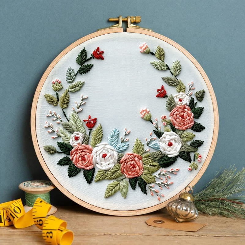 Rubbyoo Embroidery Kit- Christmas Winter Garland - image 8