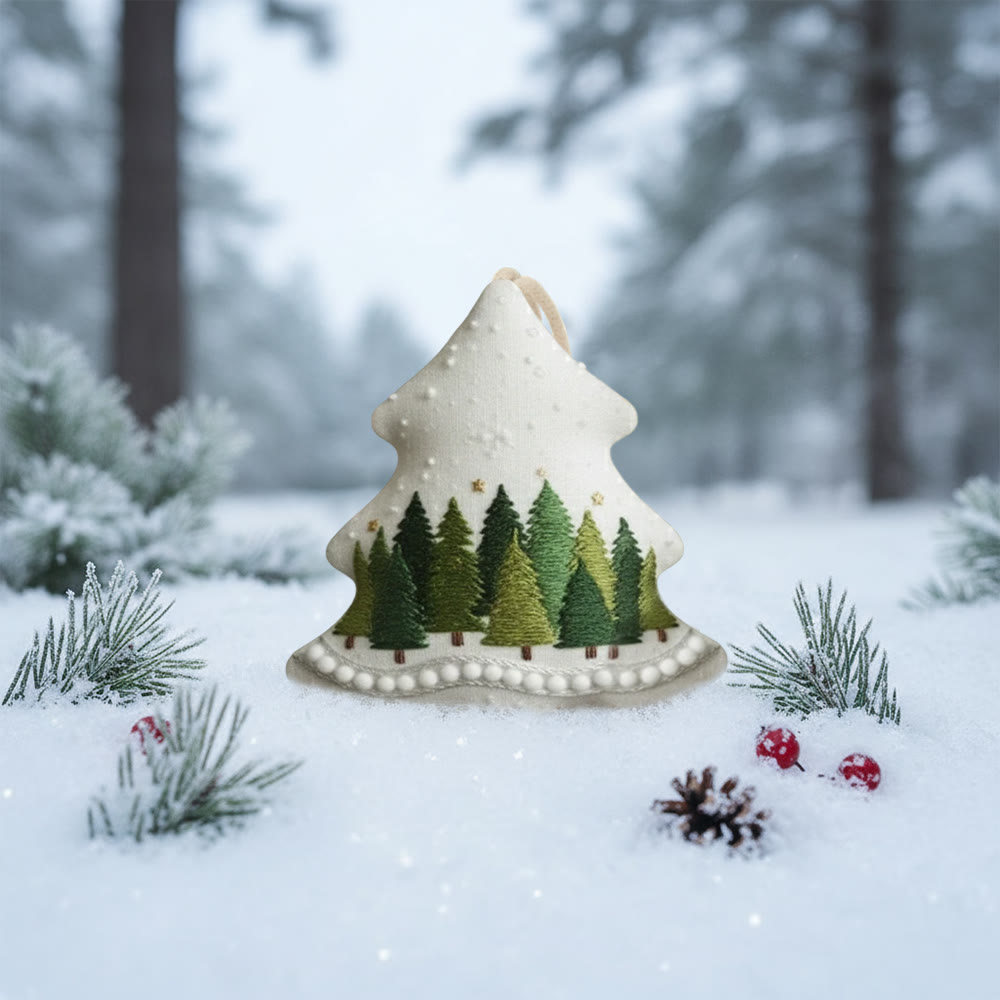 Rubbyoo Tree-shaped Embroidery Kit - Mysterious Forest | Easy Handmade Craft | Perfect Gift Idea  - image 9