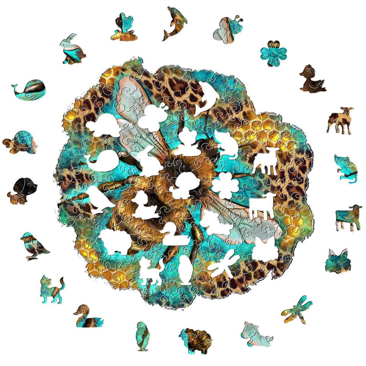 Honey Bee ‘Sweet Honeycomb’ - Wooden Jigsaw Puzzle