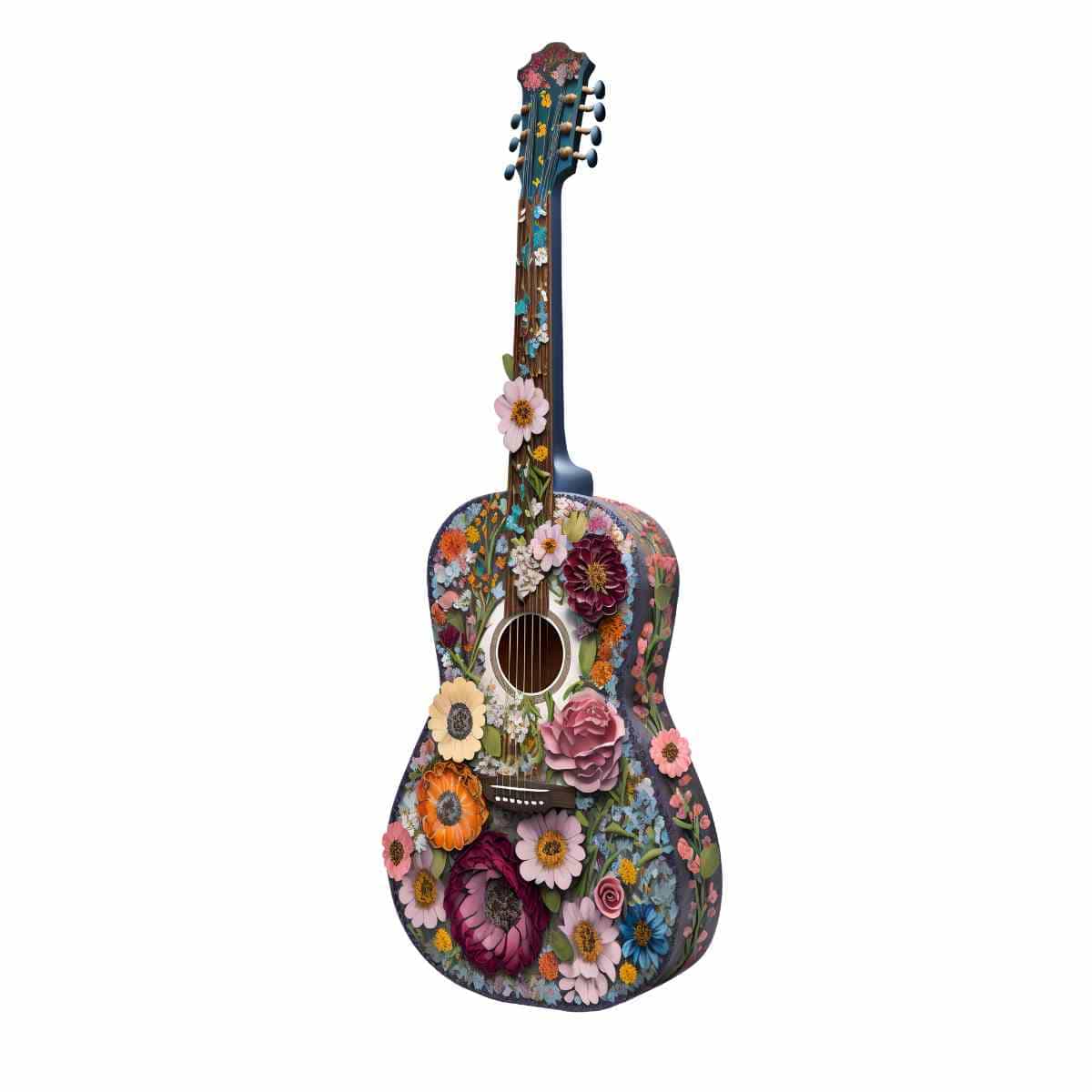 Guitar - Wooden Jigsaw Puzzle