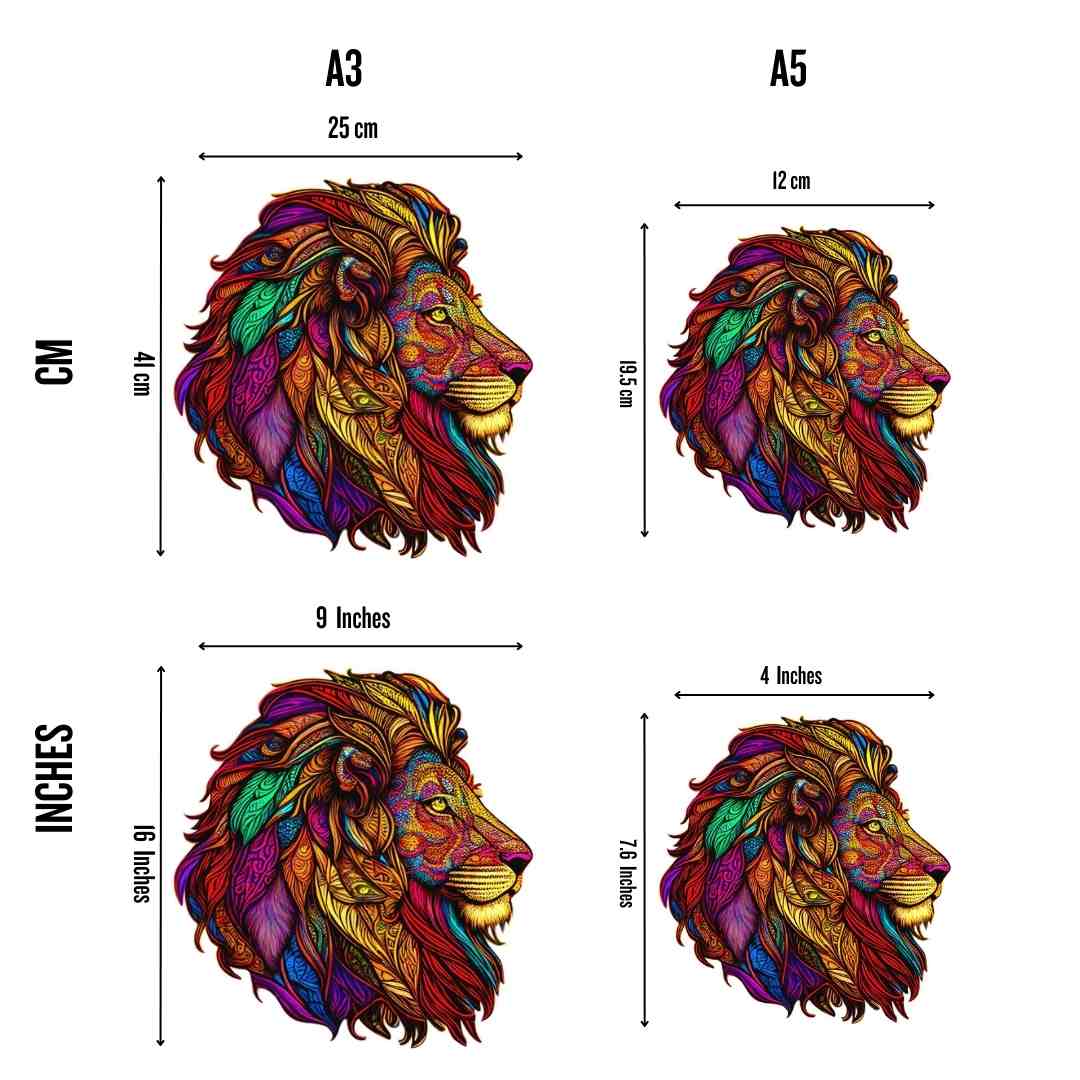 Majestic Lion - Jigsaw Puzzle