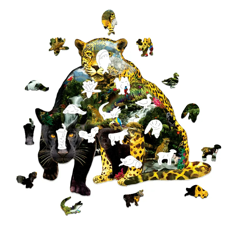 Leopard Homeland - Wooden Jigsaw Puzzles