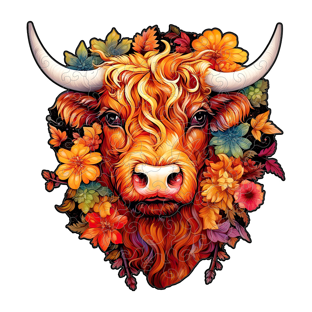 OX - Wooden Jigsaw Puzzle