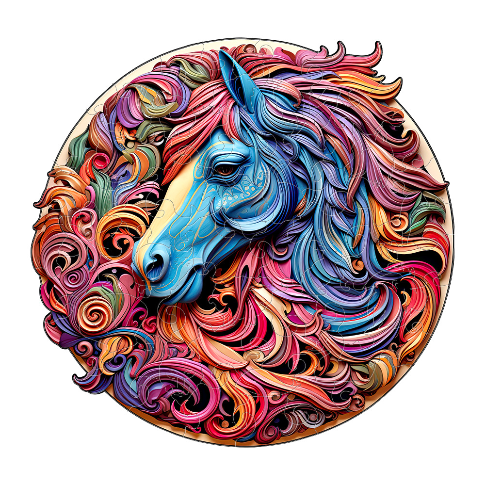 Horse - Wooden Jigsaw Puzzle