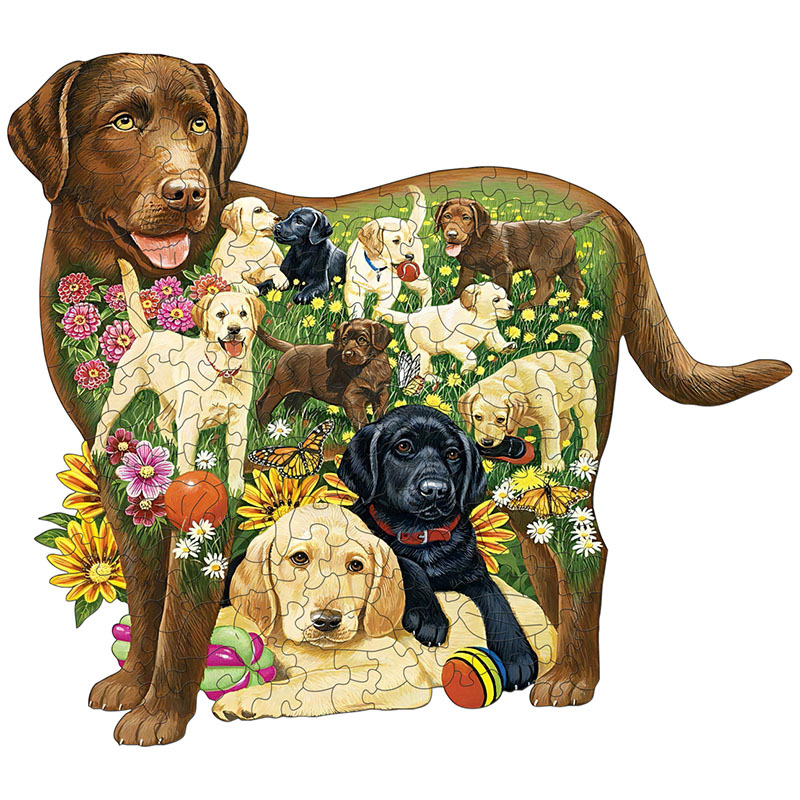 Lawn Dog - Wooden Jigsaw Puzzles