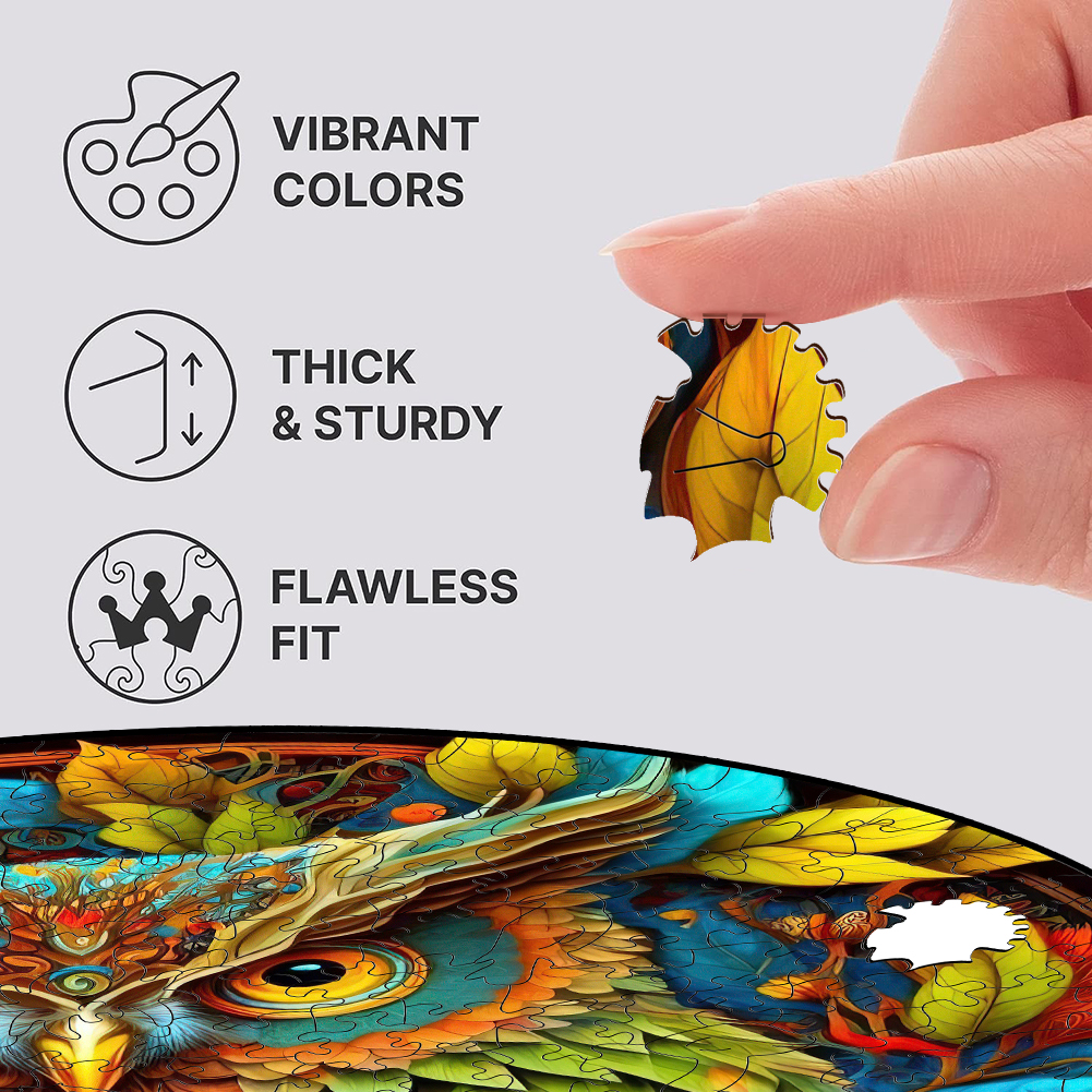 Mandala Owl - Jigsaw Puzzle