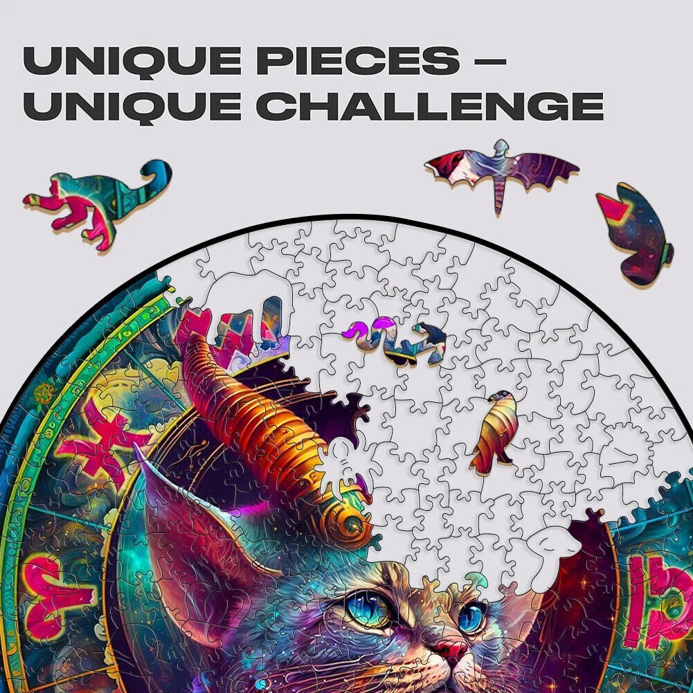 Twelve Constellations | Capricorn - Wooden Jigsaw Puzzle