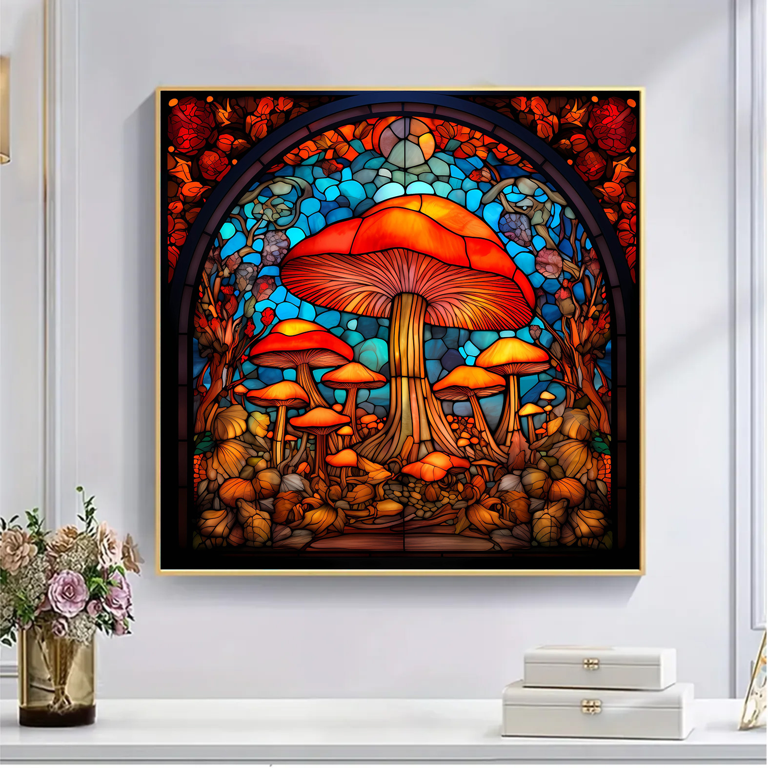 Fantasy Mushroom World - Wooden Jigsaw Puzzle