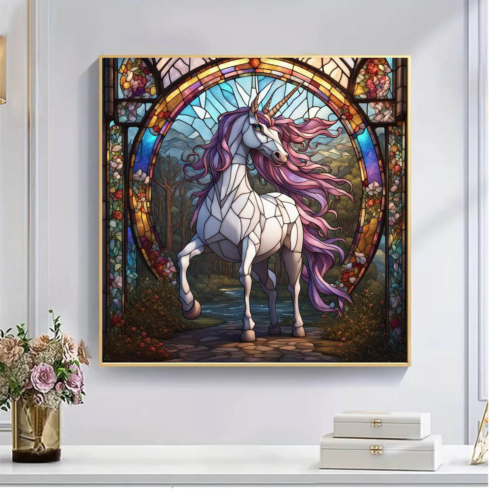 Mythical Unicorn  - Wooden Jigsaw Puzzle