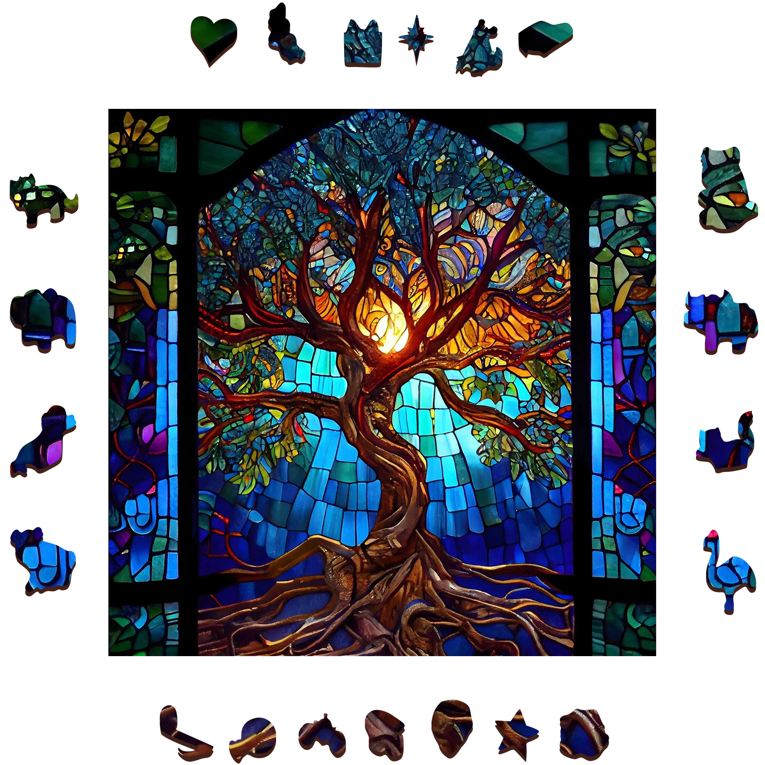 Tree of Life - Wooden Jigsaw Puzzle