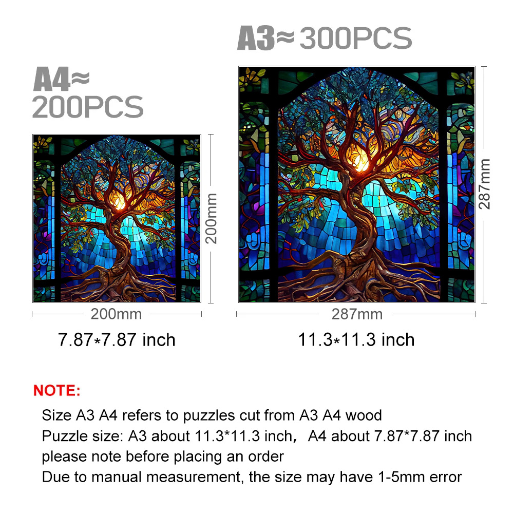 Tree of Life - Wooden Jigsaw Puzzle