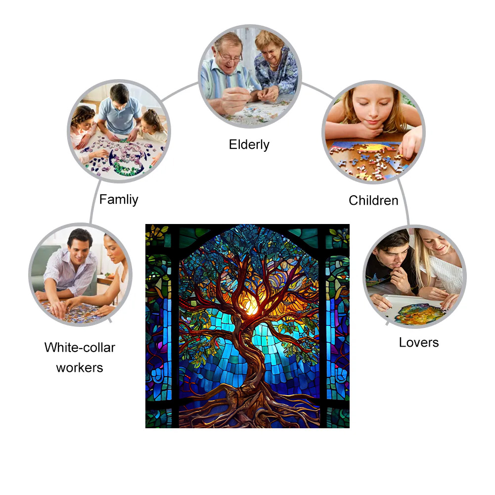 Tree of Life - Wooden Jigsaw Puzzle