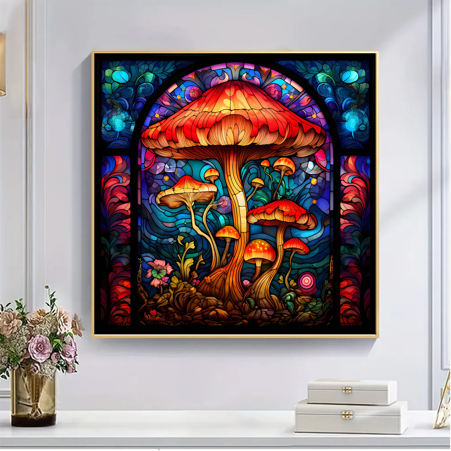 Trippy Mushroom - Wooden Jigsaw Puzzle