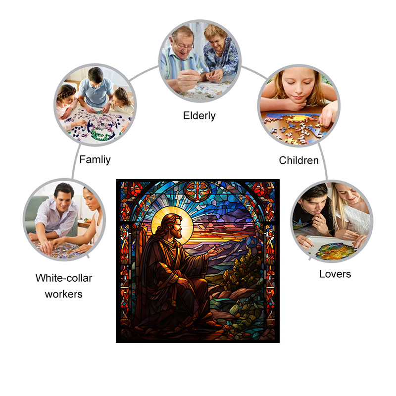 The Way of Jesus - Wooden Jigsaw Puzzle