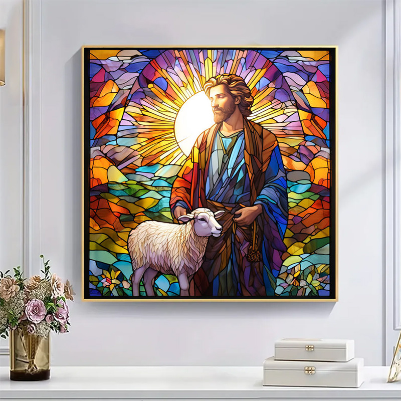 Jesus and the Shepherds - Wooden Jigsaw Puzzle