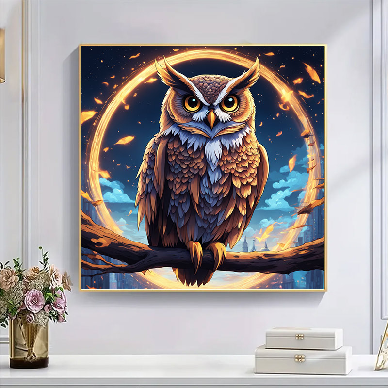 Night Owl - Wooden Jigsaw Puzzle