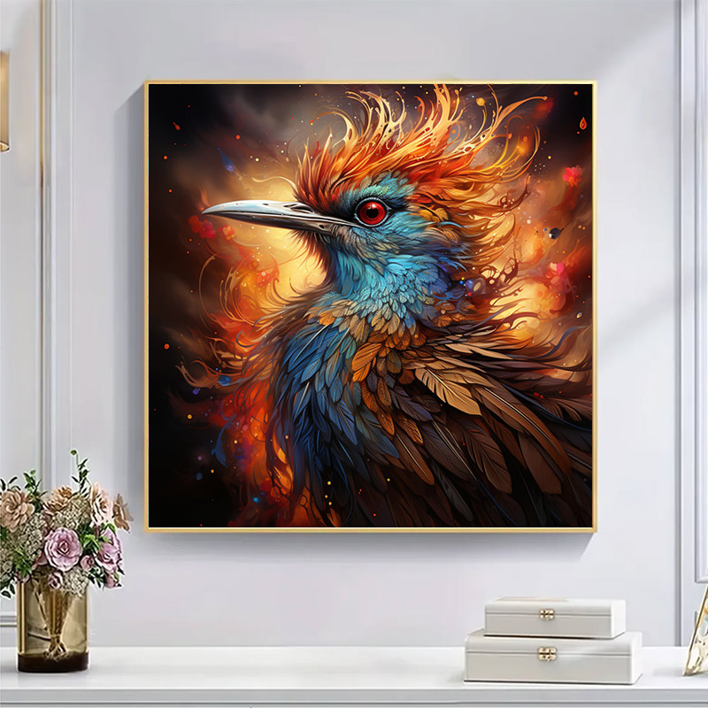 Angry Ruby ​​Eyed Bird - Wooden Jigsaw Puzzle