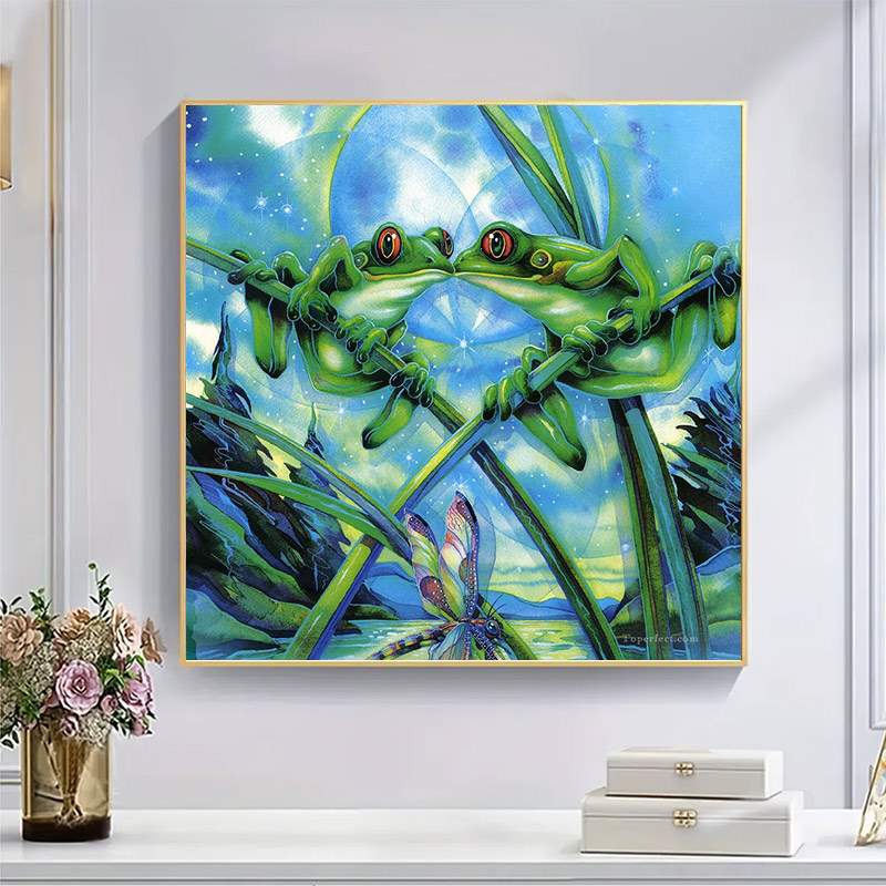 Frogs Kisses - Wooden Jigsaw Puzzle