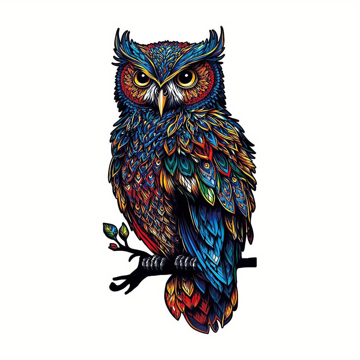 Clever Owl - Wooden Jigsaw Puzzle