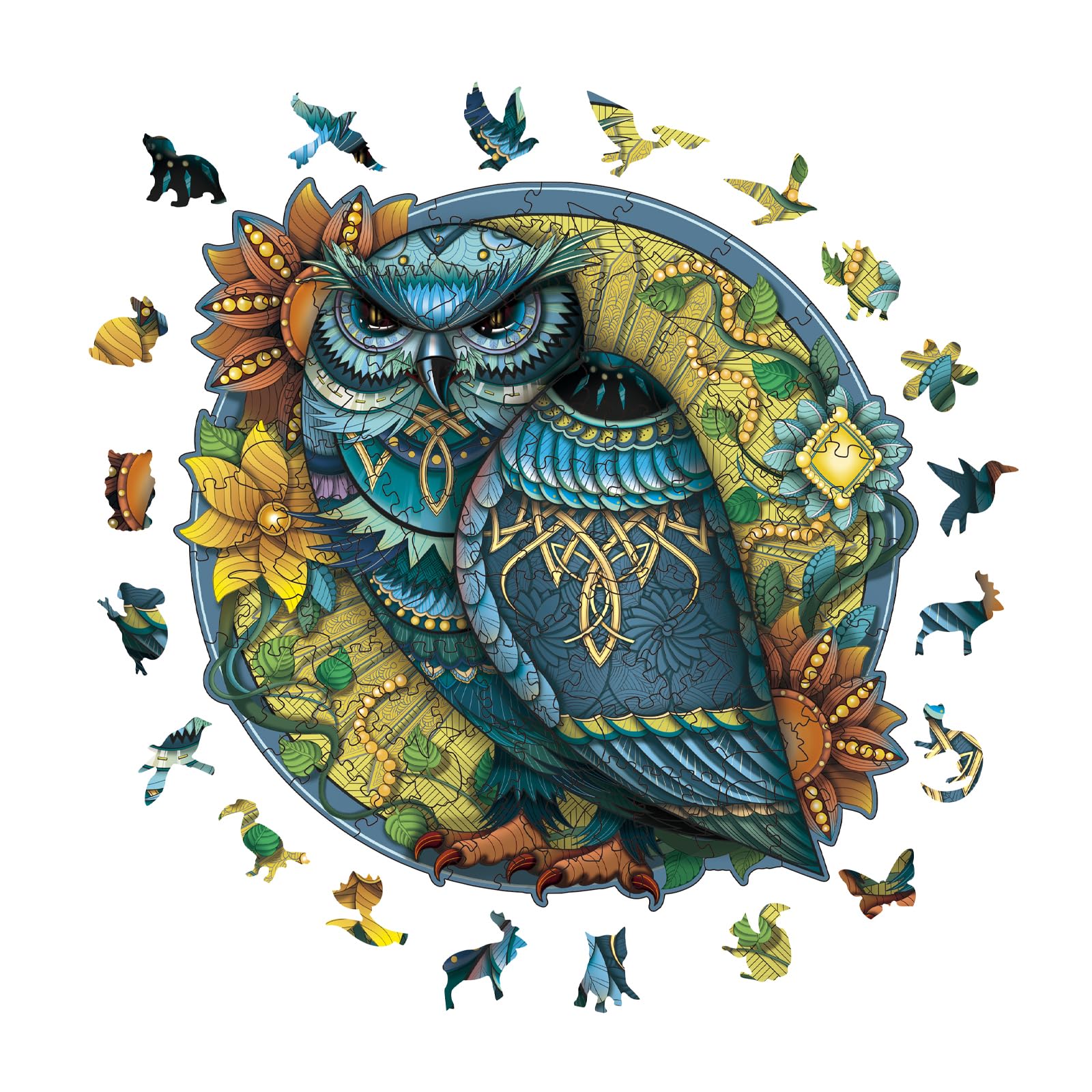 Owl - Wooden Jigsaw Puzzle