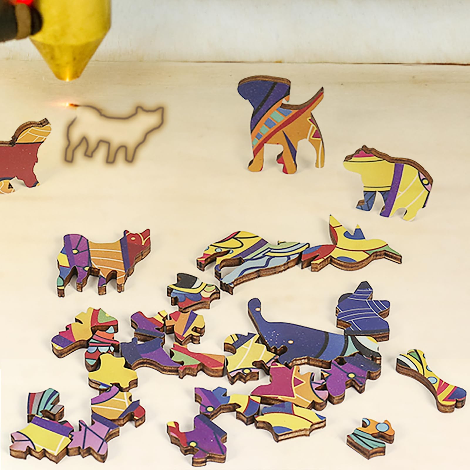 Squirrel - Wooden Jigsaw Puzzle