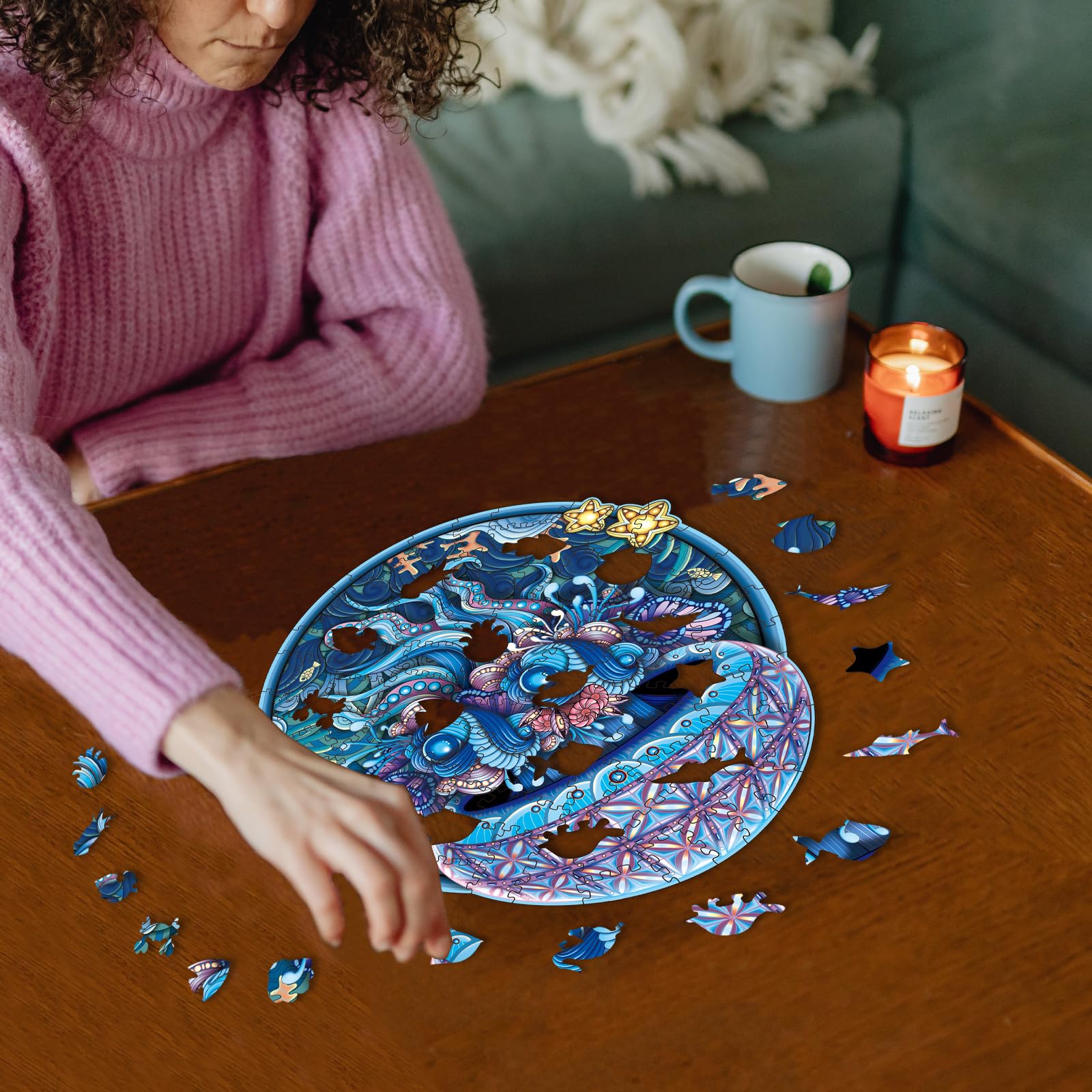 Jellyfish - Wooden Jigsaw Puzzle